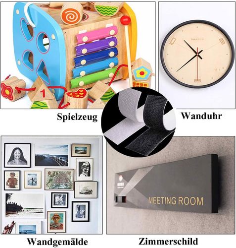 Taśma na rzep samoprzylepna mocna 5Mx3CM 4 rolki na Arena.pl