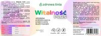 Witalność PLUS Energia, kondycja, siła BUZDYGANEK KORDYCEPS ARGININA MACA