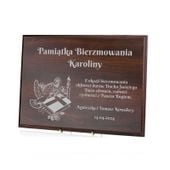 Prezent na bierzmowanie PAMIĄTKA grawer UPOMINEK