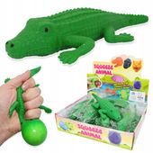 12x GNIOTEK KROKODYL PIANKOWY ANTYSTRESOWY SENSORYCZNY MIĘKKI KOLOR PRANK