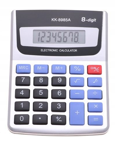 KALKULATOR Biurowy Do Szkoły Biurkowy Z Dzwiękiem A908 na Arena.pl