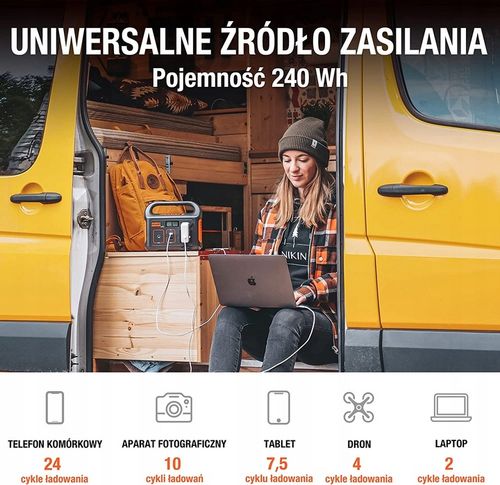 Przenośna Stacja Zasilania Jackery Explorer 240EU na Arena.pl