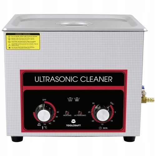 Profesjonalna MYJKA ultradźwiękowa WANNA 10L stal nierdzewna reg temp czas na Arena.pl