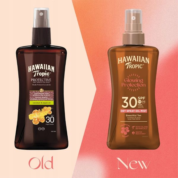 Hawaiian Tropic Protective Dry Spray olejek SPF 30 zdjęcie 3