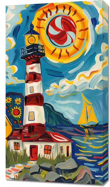 Obraz 50x90cm Żywa Przystań zdjęcie 1