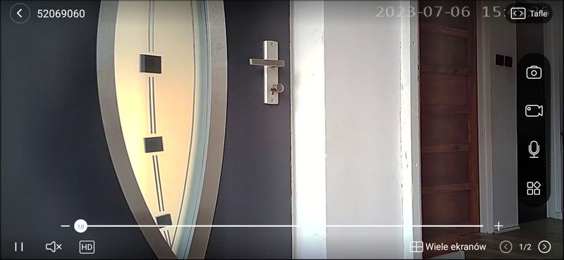 Mini szpiegowska kamera WIFI P2P FULL HD nocne IR