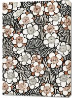 Obraz 70x100cm Floral Pattern, Bijutsukai Japoński Vintage