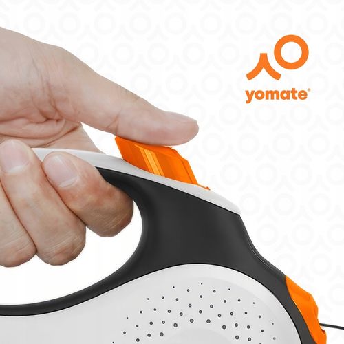 MOCNA SMYCZ AUTOMATYCZNA dla PSA / BIAŁA / BLOKADA / TAŚMA / 5 METRÓW na Arena.pl