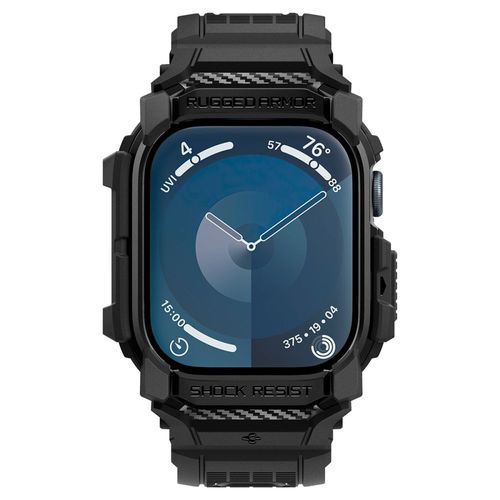spigen rugged armor pro apple watch 10 (46 mm) matte black na Arena.pl