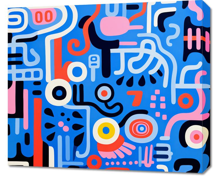 Obraz 70x60cm Rytmiczne Echo zdjęcie 1