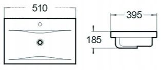 Szafka łazienkowa VIKI 50 z umywalką czarny/dąb craft złoty na Arena.pl