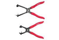 szczypce do opasek i przewodów  gum 2szt - yt-0645