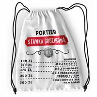 Plecak Sportowy Szkolny Portiera Worek Torba Z Nadrukiem Ze Zdjęciem