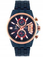 ZEGAREK MĘSKI PERFECT M504CH-06 - CHRONOGRAF (zp383d) + BOX + GRAWER