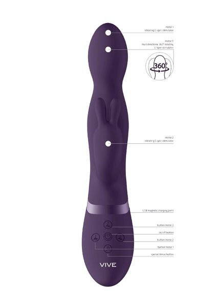 Niva - 360degrees Rabbit - Purple zdjęcie 5