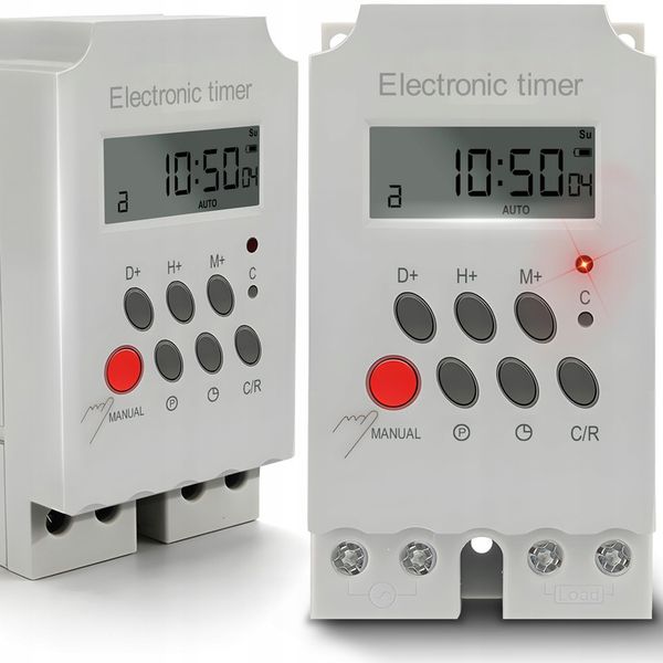 PROGRAMATOR CZASOWY WŁĄCZNIK WYŁĄCZNIK TIMER LCD zdjęcie 9