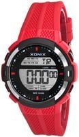 Xonix Męski zegarek sportowy, stoper, timer, 2 x czas, podświetlenie, WR 100M, antyalergiczny
