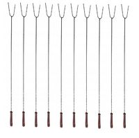 WIDEŁKI NA OGNISKO KIJKI KIJE GRILL 125CM-10SZT