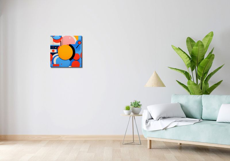 Obraz 40x40cm Kalejdoskop Emocji zdjęcie 2