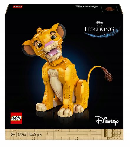 43247 - lego disney - król lew - młody simba na Arena.pl