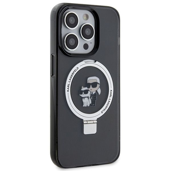 Etui Karl Lagerfeld do iPhone 15 Pro, Czarny, MagSafe zdjęcie 4