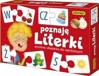 Poznaję literki gra puzzlowa 05581