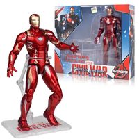 Figurka Iron Mana Avengers Wojna Domowa Marvela 17 cm na stojaku