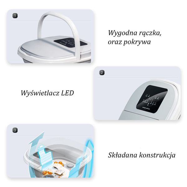 Masażer wodny stóp Foot Spa Hydromasażer zdjęcie 16