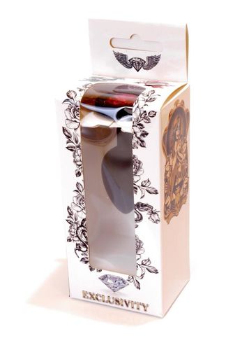 Plug-Jewellery Black Silicon PLUG Small- Pink Diamond na Arena.pl