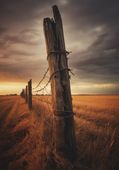 Plakat 70x100cm Zachód na Pograniczu