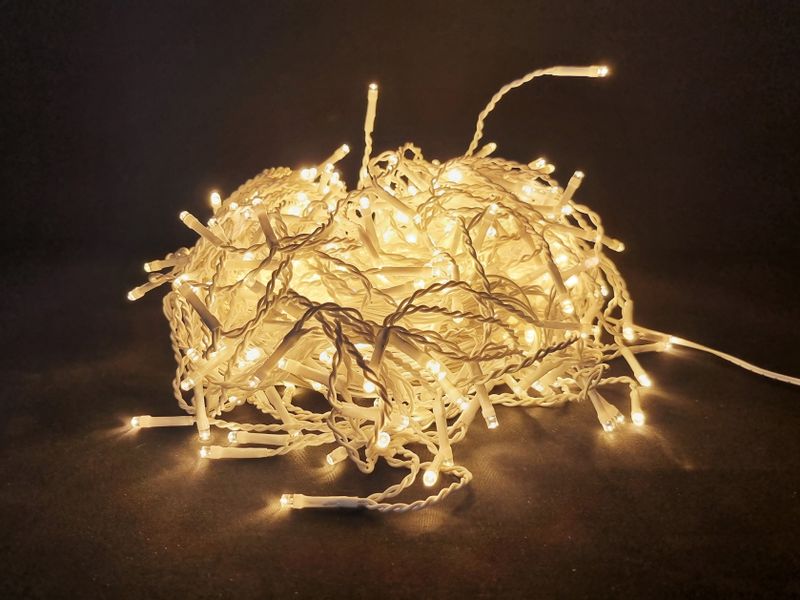 LAMPKI SOPLE 400LED WEW/ZEW 8 FUNKCJI WISZĄCE 14M zdjęcie 3