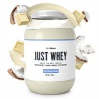 ODŻYWKA BIAŁKO SERWATKOWE JUST WHEY WPC WPI WPH GymBeam 1000g biała czeko