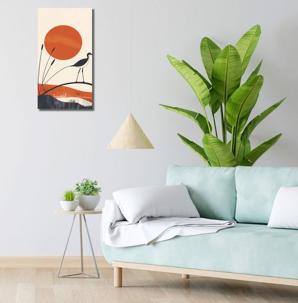 Obraz 30x60cm Ciepło Zachodów zdjęcie 2