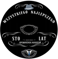 Opłatek na tort Męski Mężczyzna Whisky Drink Okazjonalny