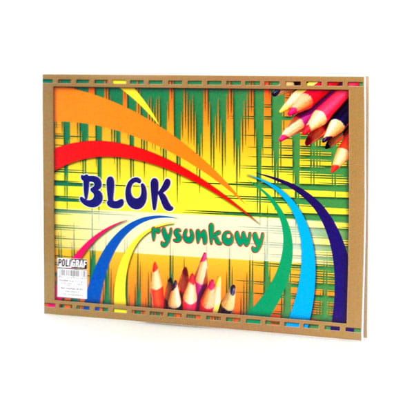 blok rysunkowy 10szt. BIAŁY A4/20K zdjęcie 1