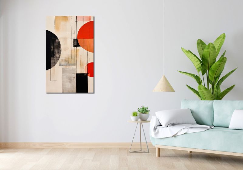 Obraz 60x100cm Abstrakcyjna Symetria zdjęcie 2