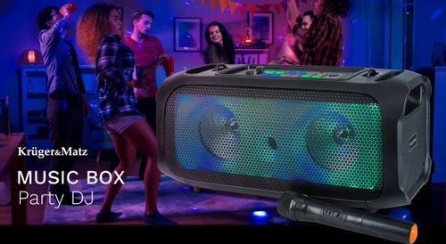 Głośnik Bluetooth 5.0 TWS Music Box DJ! USB SD AUX na Arena.pl