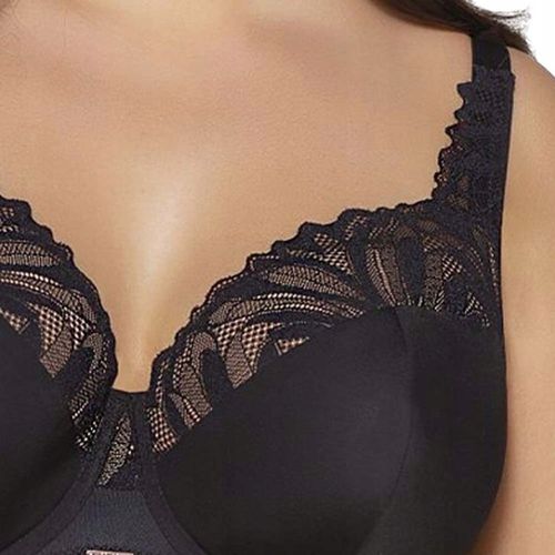 Biustonosz półusztywniany Ava 2105 czarny 80G na Arena.pl