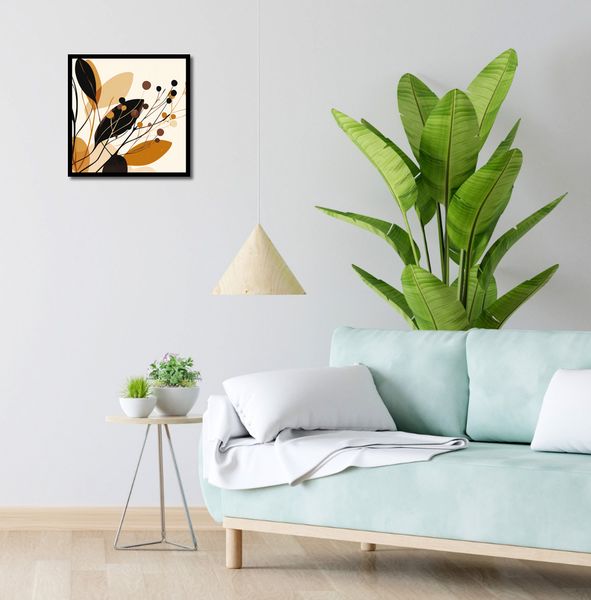 Plakat 40x40cm Jesienne Sylwety zdjęcie 4
