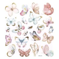 naklejki - boho butterflies, 22 szt. 9552