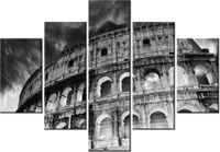 70 100CM OBRAZ 5 ELEM KOLOSEUM DRUK PŁÓTNO