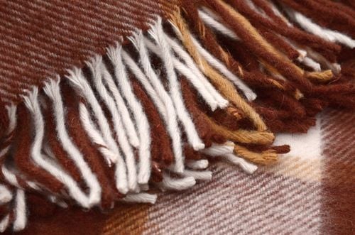 Koc Wełniany 150X200 Krata 18738 na Arena.pl