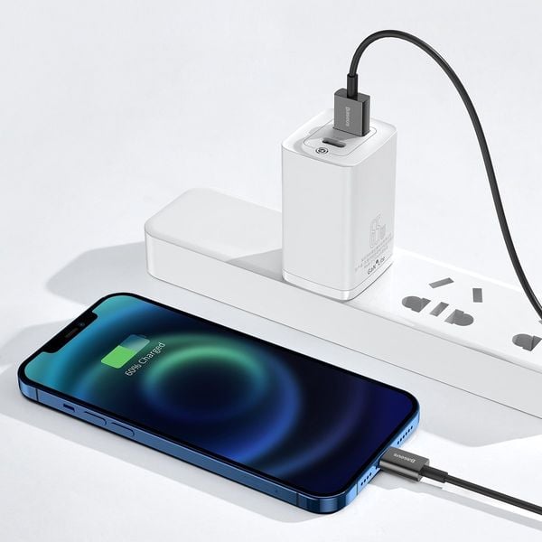 Kabel USB do Lightning Baseus Superior Series, 2.4A, 1m (czarny) zdjęcie 8