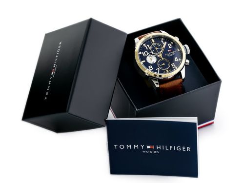 Zegarek Męski Tommy Hilfiger 1791137 Trent (Zf002B) na Arena.pl