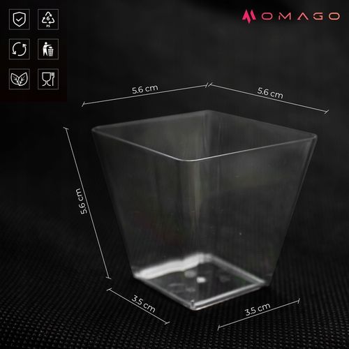 POJEMNIK NA ŻYWNOŚĆ PUCHARKI do DESERÓW na DESERY na DESERKI ŁYŻECZKI na Arena.pl