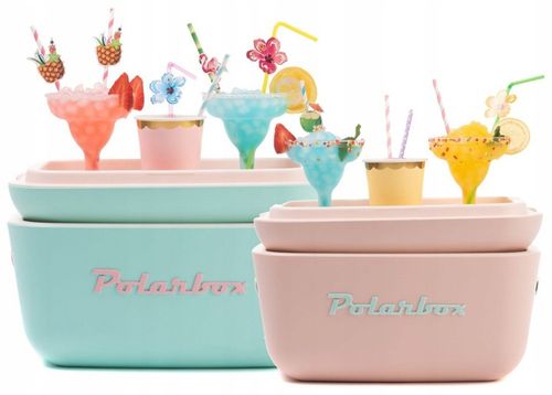 LODÓWKA TURYSTYCZNA 12L EXLISIVE POLARBOX ŻÓŁTA STYLOWA RETRO 2024 na Arena.pl