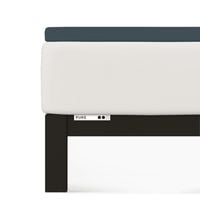 Prześcieradło Topper Schlafgut 120 x 200cm-130 x 220 cm Gray Deep 556