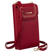 Torebka-portfel 2w1 na długim doczepianym pasku