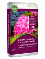 podłoże do roślin kwaśnolubnych greengarden 50l