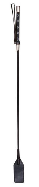 Packa Skórzana Bdsm Leather Crop Black zdjęcie 2